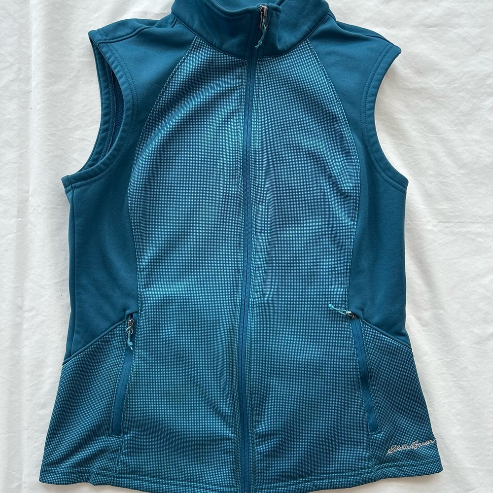 Women’s Eddie Bauer Teal Sleeveless Vest
